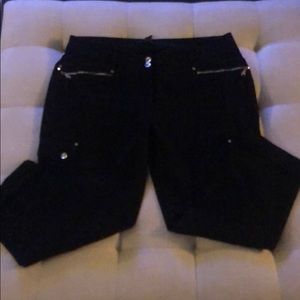 White House Black Market Black Capri Pants
